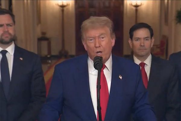 Trump calificó los ataques a Irán como un “éxito militar espectacular"