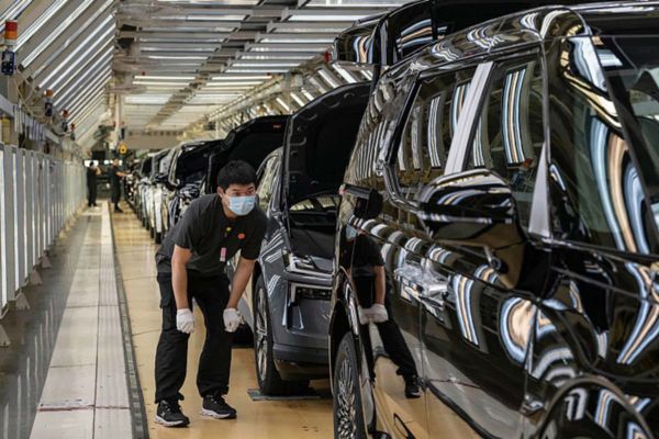 Caída de ganancias industriales en China