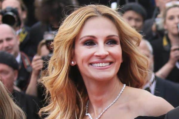 Julia Roberts en la alfombra roja del Festival de Cine de Venecia 2025 por Luca Guadagnino After the Hunt