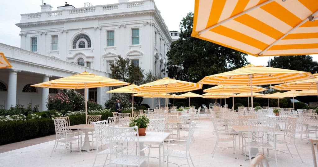 Cena de Trump con CEOs tecnológicos en el Rose Garden