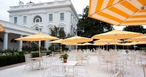 Cena de Trump con CEOs tecnológicos en el Rose Garden