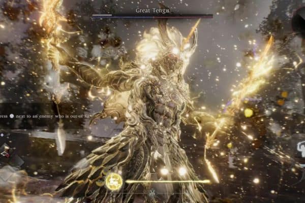 Exploración en gameplay Nioh 3 con rutas múltiples y yokai