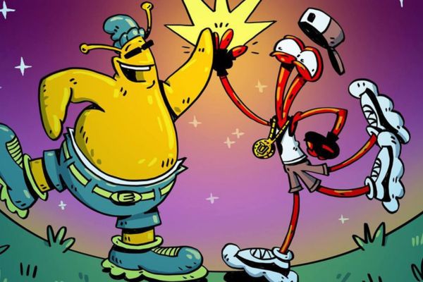 Imagen promocional del nuevo juego ToeJam & Earl